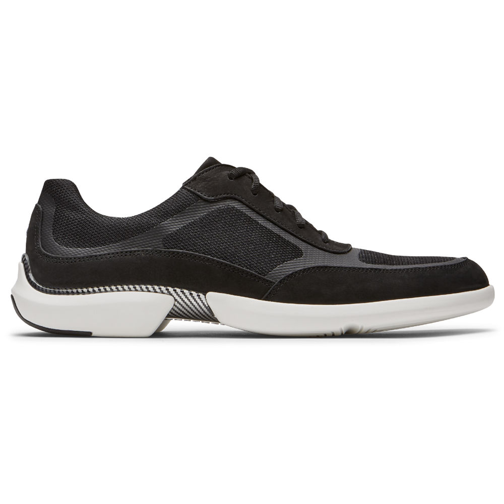 Rockport Singapore Mens Sneakers - Total Motion Advance Sport Mesh Shoe Black - PC9103528